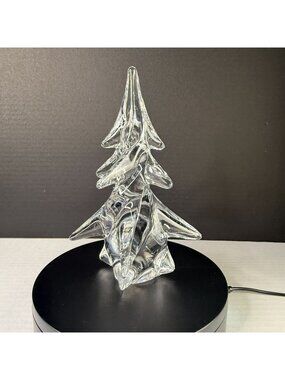 Vintage The Tuscany Collection 8" Lead Crystal Christmas Tree